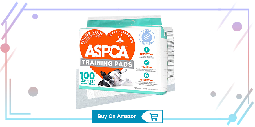 thumbnail image 2 of ASPCA Scented Puppy Pads - 100 Count Large 22x22 Inch Absorbent Dog Potty Training Pads 2 of 2